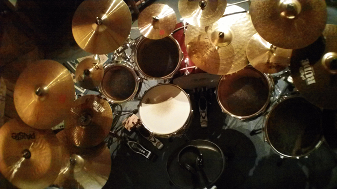 Derek Houle's Drum Kit Setup